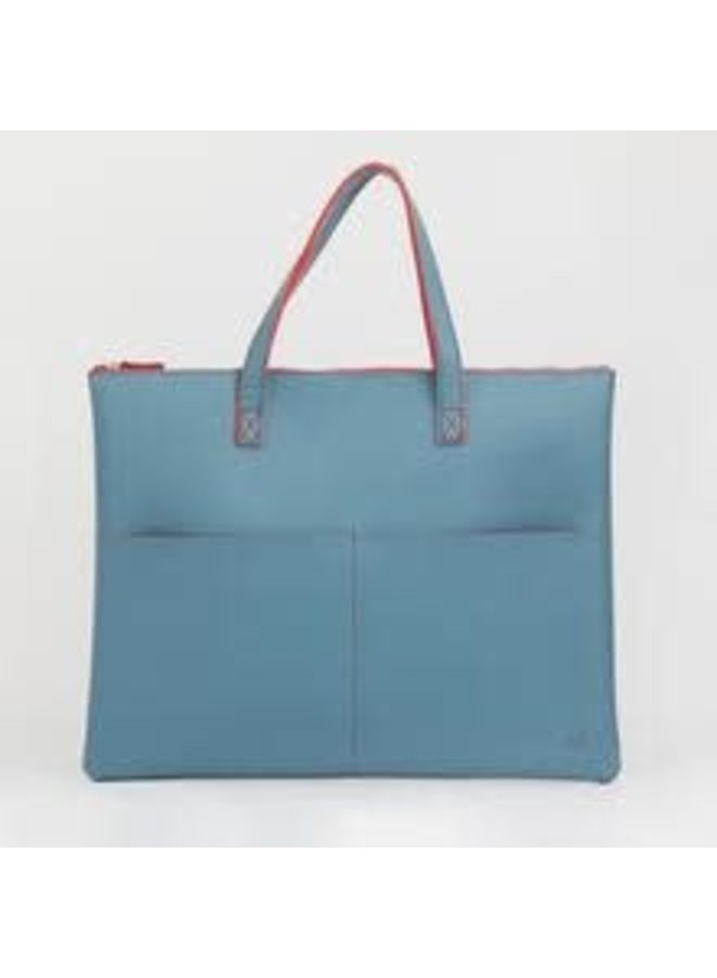 Teal Tote Bag 029