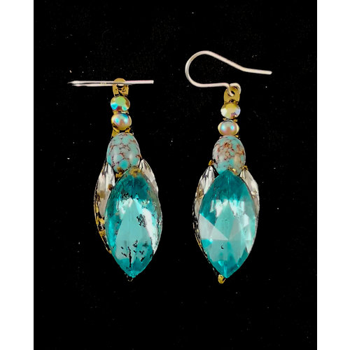 Annie Sherburne Pendientes largos largos vintage 165 Annie Sherburne Pendientes largos largos vintage 165