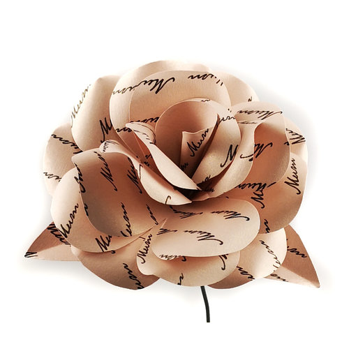 Paris Cheetham Día de la Madre Especial Flor de Papel Melocotón 42 Paris Cheetham Día de la Madre Especial Flor de Papel Melocotón 42
