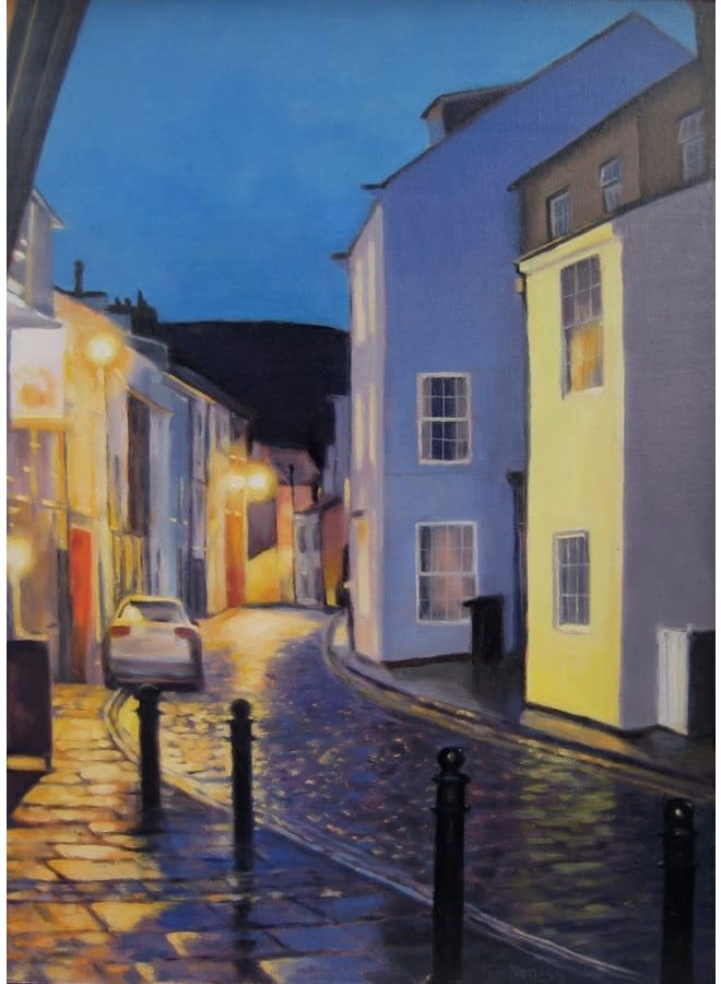 Rainy Night, Staithes  012