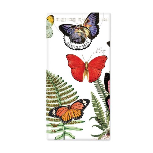 Michel Design Works Papillon 10 Pocket Paper Tissues Michel Design Works Papillon 10 Pocket Paper Tissues