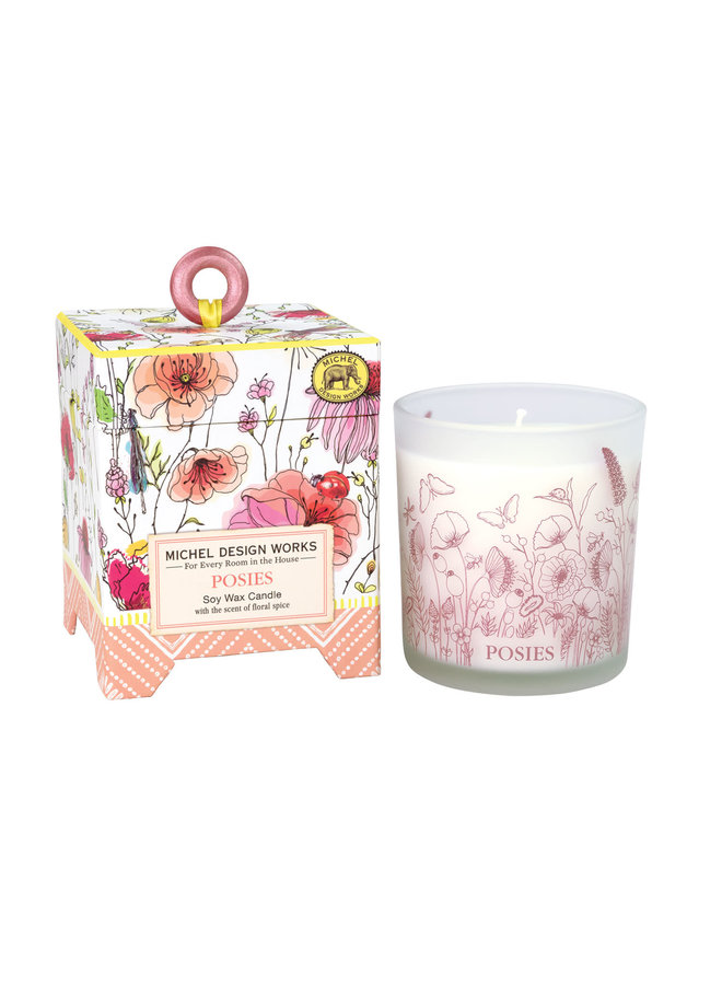 Posies  6.5oz Soy Wax Candle