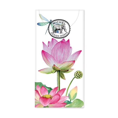 Michel Design Works Water Lilies 10 Pocket Paper Tissues Michel Design Works Water Lilies 10 Pocket Paper Tissues