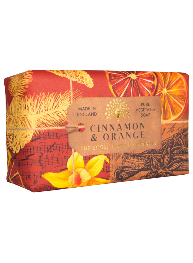 Cinnamon & Orange  Pure Vegetable Soap