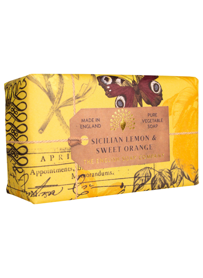 Sicilian Lemon & Sweet Orange Pure Vegetable Soap