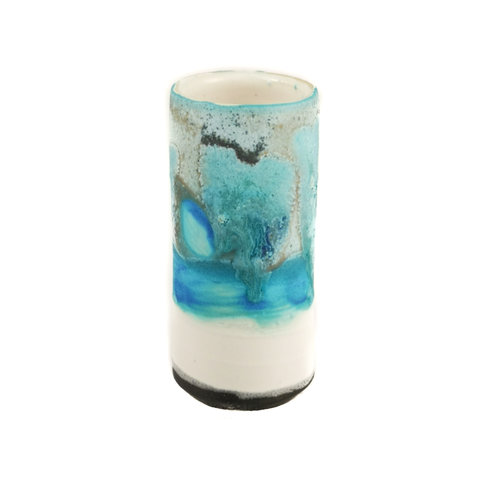 Anja Stoneware Vaso de vainas de alféizar 27 Anja Stoneware Vaso de vainas de alféizar 27