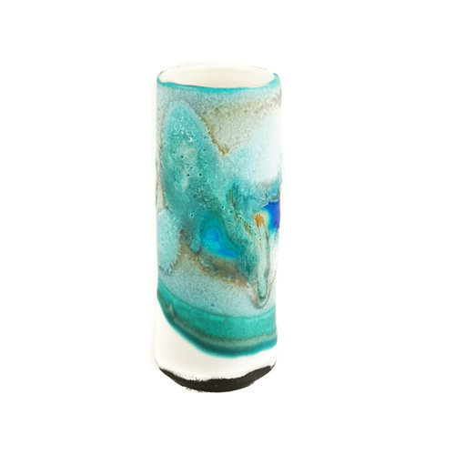 Anja Stoneware Vaso de vainas de alféizar 28 Anja Stoneware Vaso de vainas de alféizar 28