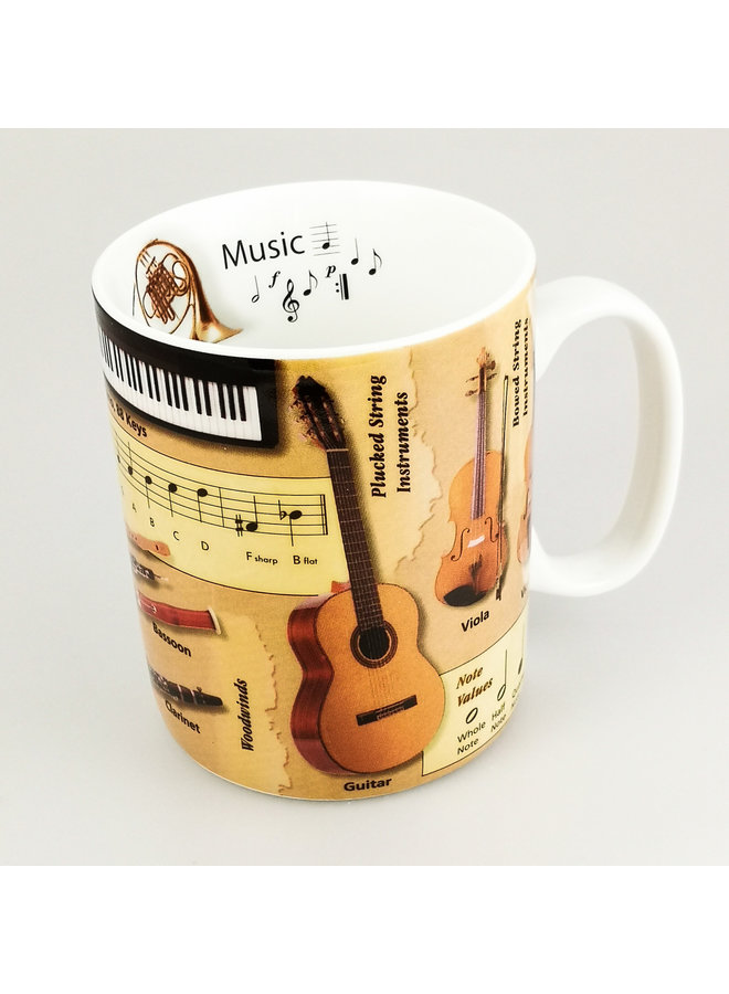 Music Large Knowledge Mug