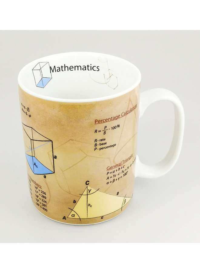 Taza Gran conocimiento de matemáticas