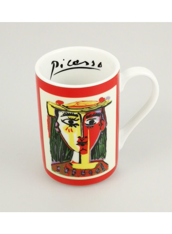 Taza mini espresso Picasso Femme au Chapeau
