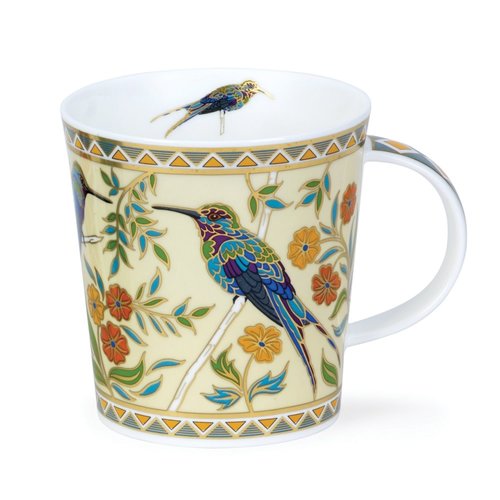 Dunoon Ceramics Taza de crema de pájaros exóticos Zayna de David Broadhurst 76 Dunoon Ceramics Taza de crema de pájaros exóticos Zayna de David Broadhurst 76