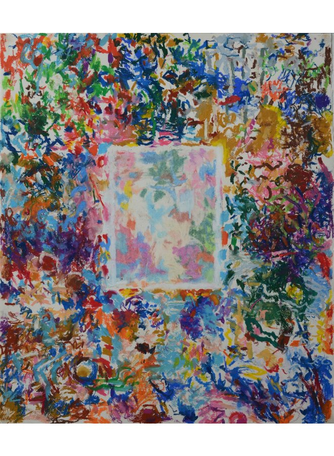 Miroir Opaque N°17 pastel gras sur papier 179