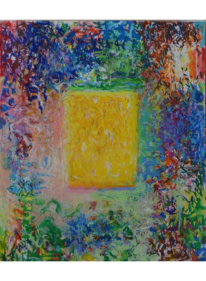 Amarillo intenso No.78 pastel al óleo sobre papel 182