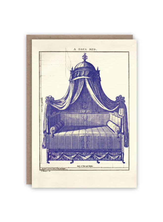 A Sofa Bed pattern book card