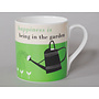 Grande tasse de bonheur jardinage vert 120