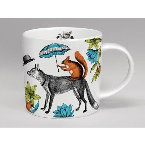 Repeat Repeat Menangerie Mr. Fox large white mug 155 Repeat Repeat Menangerie Mr. Fox large white mug 155