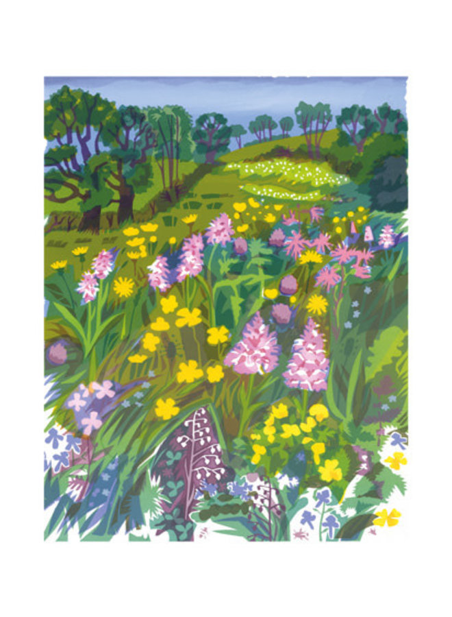 A Rare Meadow card by Carry Akroyd