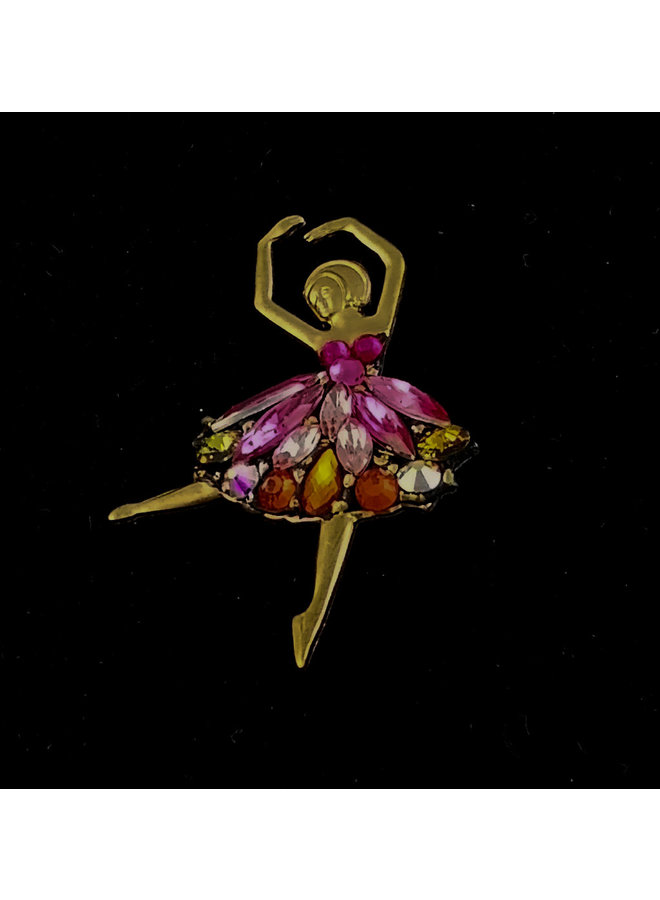 Брошь балерины 191