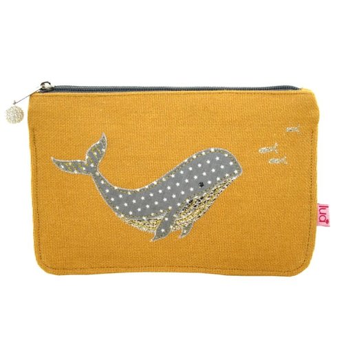 LUA Monedero grande ballena Ocre 447 LUA Monedero grande ballena Ocre 447