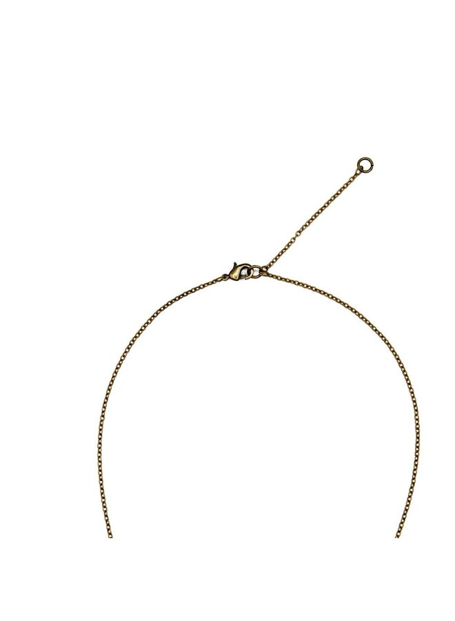 Composición abstracta collar 005