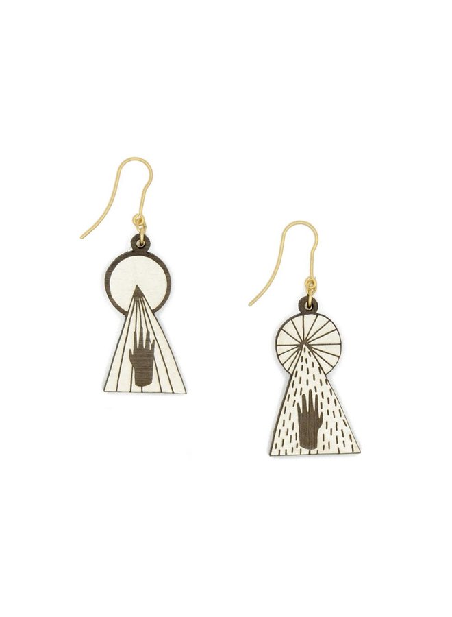 Feeling the Light Drop  Earrings  023