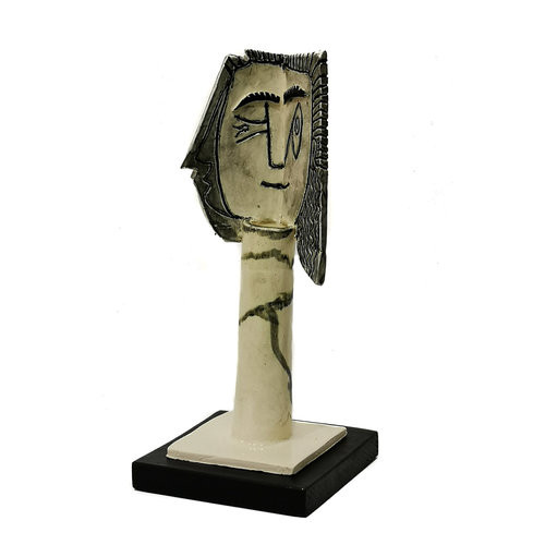 Peter Bielatowicz Hoofd van een vrouw 1. naar Picasso 1957 011 Peter Bielatowicz Hoofd van een vrouw 1. naar Picasso 1957 011