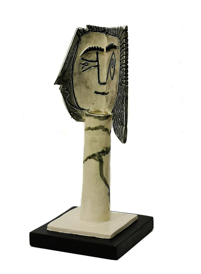 Head of a Woman 1. after Picasso 1957 011