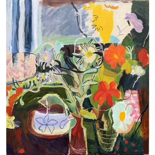 Mike Holcroft Flowers 1942 after Ivon Hitchens 90 Mike Holcroft Flowers 1942 after Ivon Hitchens 90