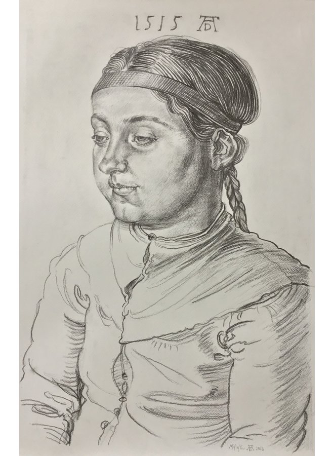 Retrato de una niña según Albrecht Durrer 1515-77