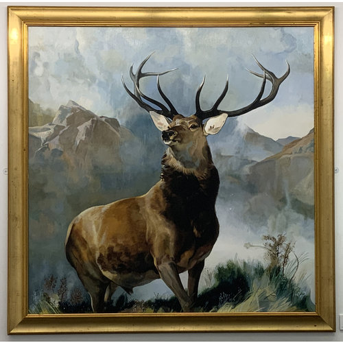 Mike Holcroft Monarque du Glen après Sir Edwin Landseer 89 Mike Holcroft Monarque du Glen après Sir Edwin Landseer 89