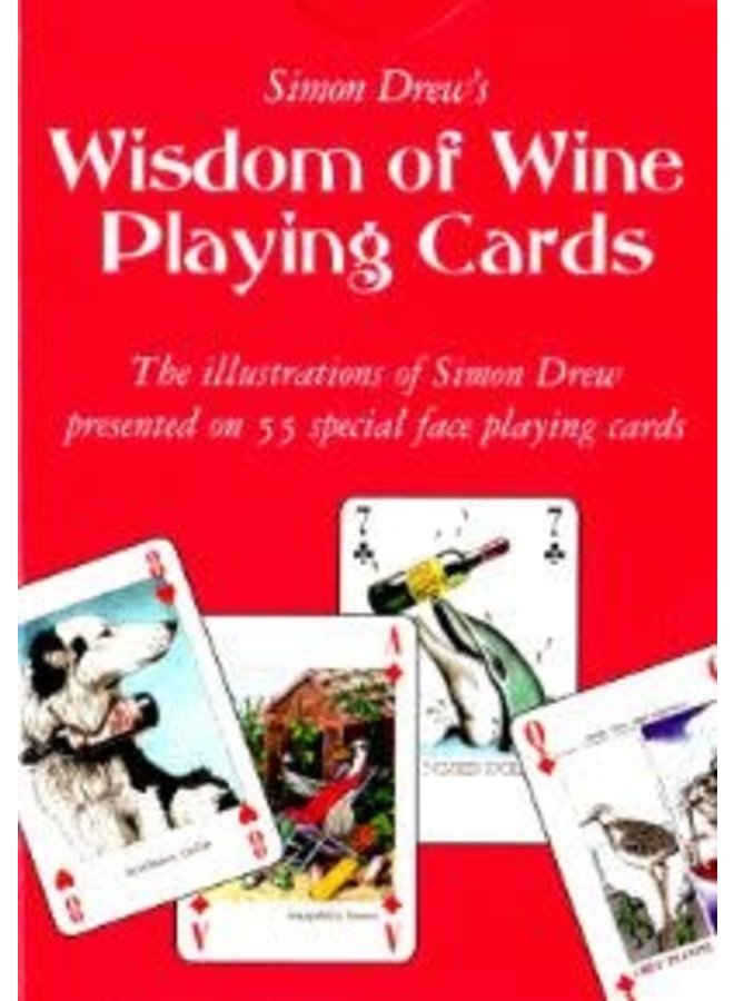 Wisdom of Wine special face Playing Card Pack