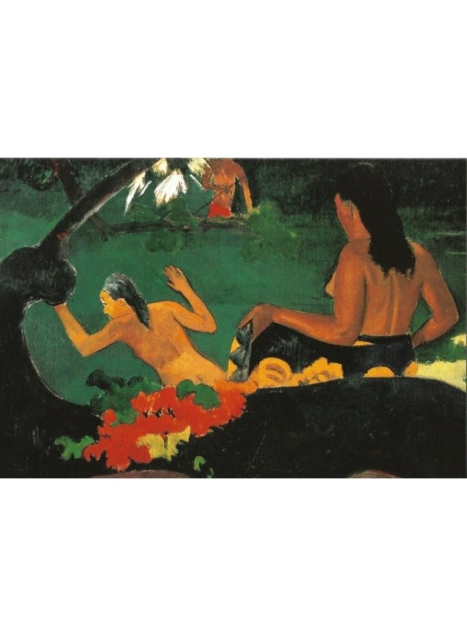 Fatata te miti von Gauguin 140x 180mm Karte
