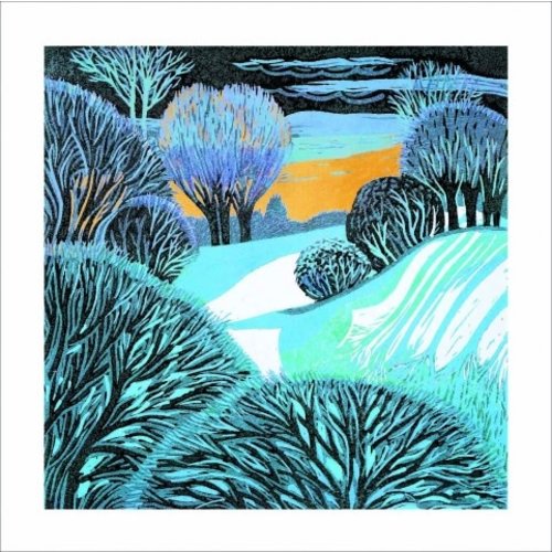 Artists Cards Frosty Morning de Annie Soudain tarjeta 140x140mm Artists Cards Frosty Morning de Annie Soudain tarjeta 140x140mm