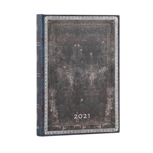 Paper Blanks 2021 Midnight Steel Weekly Mini Diary Paper Blanks 2021 Midnight Steel Weekly Mini Diary