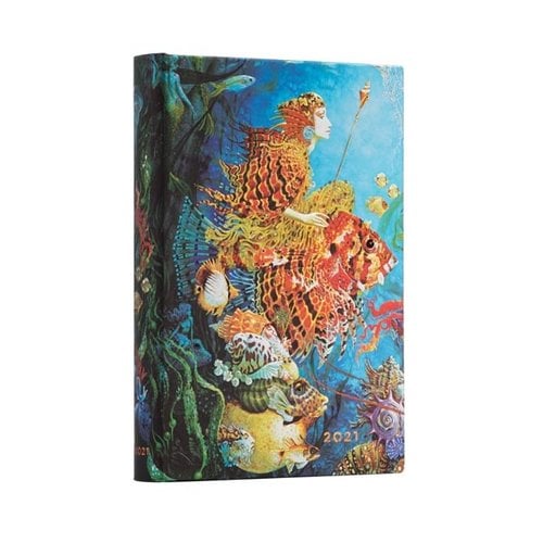 Paper Blanks 2021 Sea Fantasies Day at a Time Midi Diary Paper Blanks 2021 Sea Fantasies Day at a Time Midi Diary