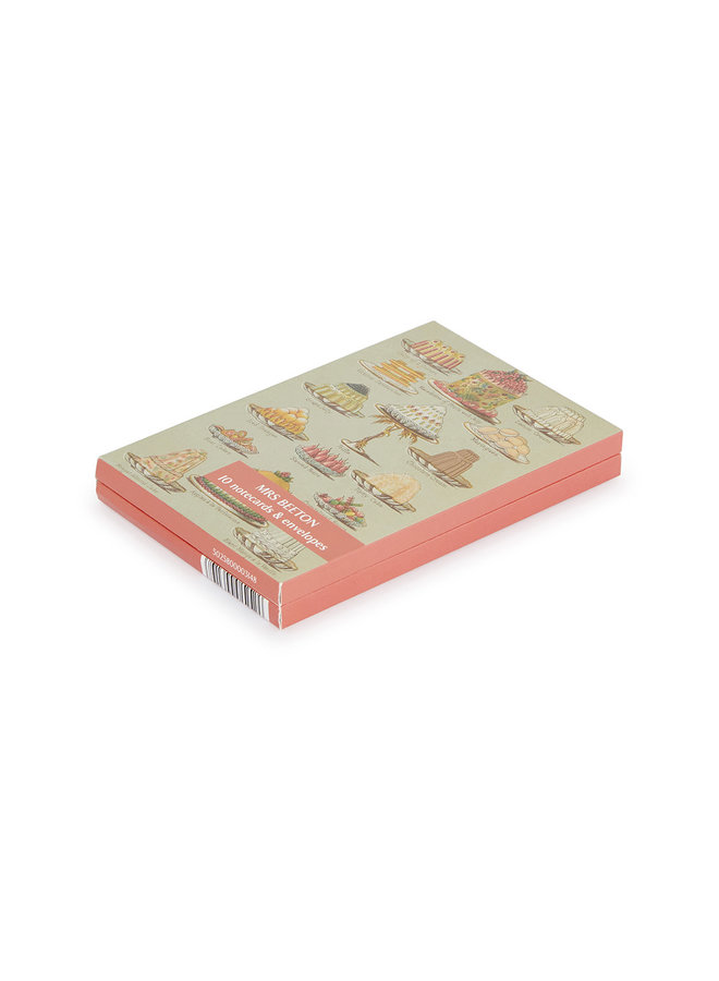 Mrs Beaton book of Household Management Paquete de 10 tarjetas de notas