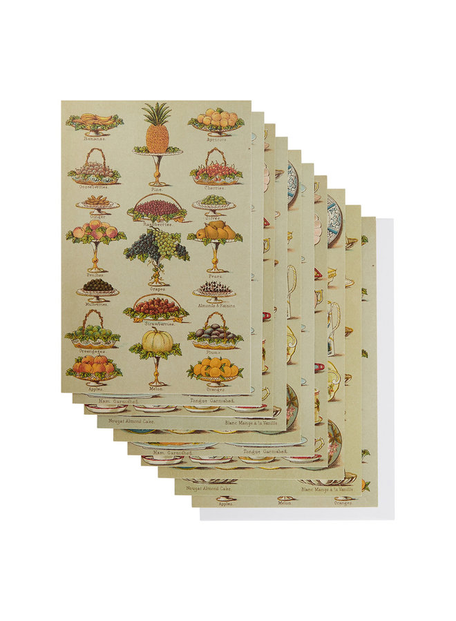 Mrs Beeton book of Household Management 10 Notecard Pack