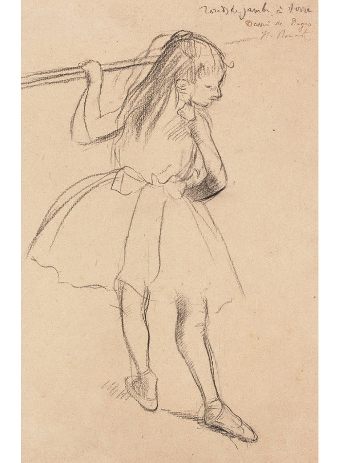 Pack de 10 cartes de note danseurs de Degas