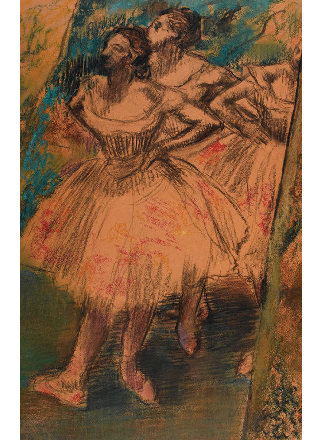 Pack de 10 cartes de note danseurs de Degas