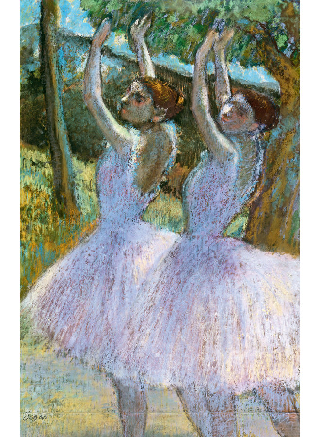 Paquete de 10 tarjetas de bailarines de Degas