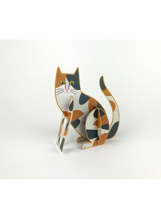 Cat  Pop-Out card byAlice Melvin
