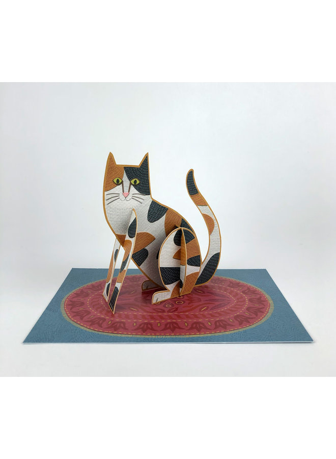 Cat  Pop-Out card byAlice Melvin