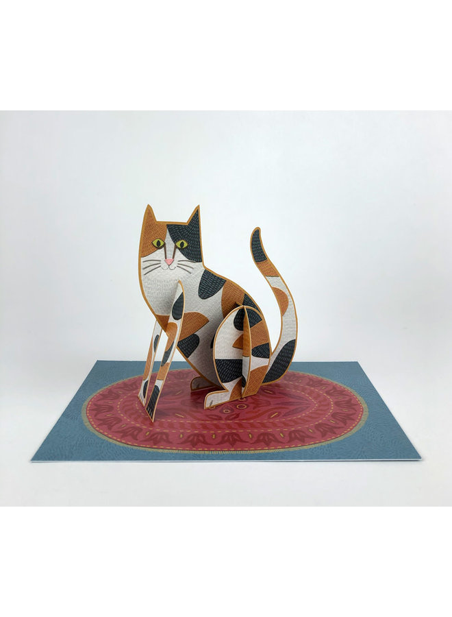 Cat Pop-Out-kort av Alice Melvin