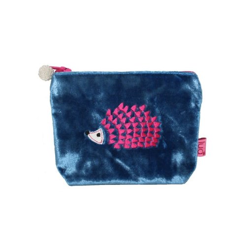 LUA Igel Mini Geldbörse Velvet Blue 293 LUA Igel Mini Geldbörse Velvet Blue 293