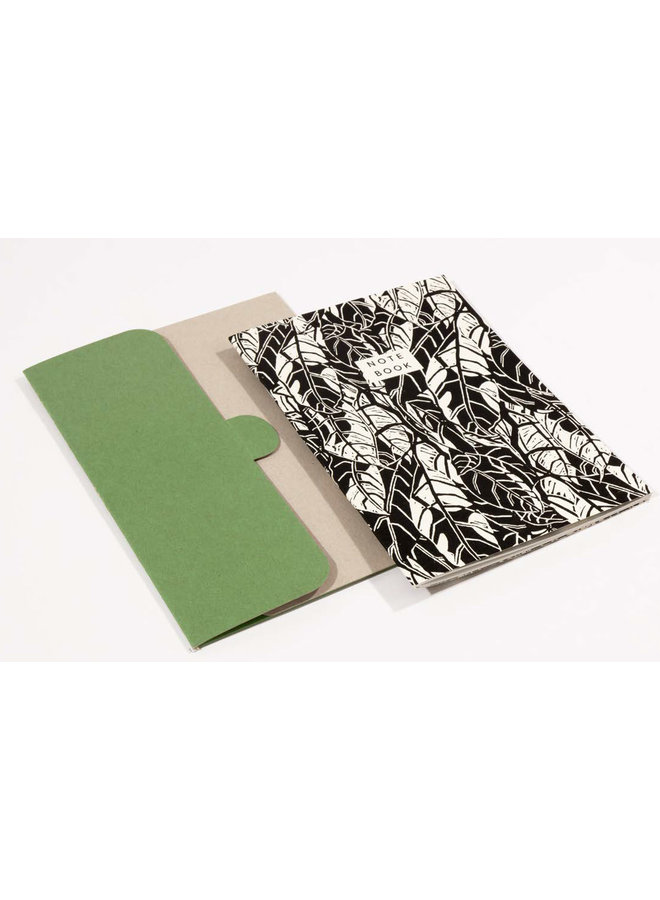 Avocado  Pattern A5 Notebook with folder  05