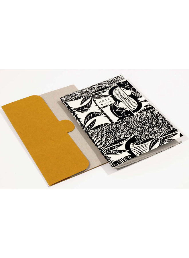 Tropic  Pattern A5 Notebook with folder  06