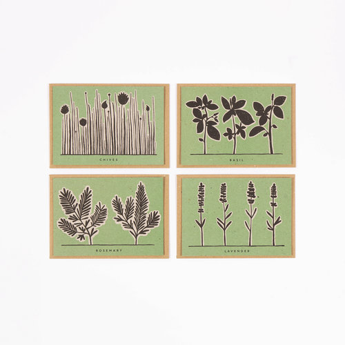 Wald Gartenkräuter Rezept Notecards 12 Wald Gartenkräuter Rezept Notecards 12