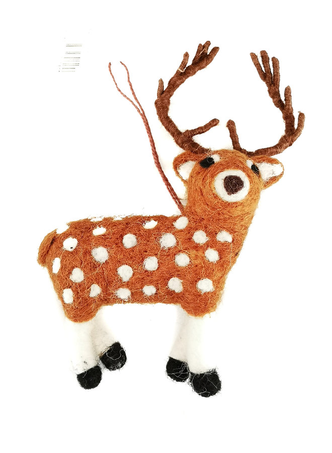 Stag filt Ornament 20