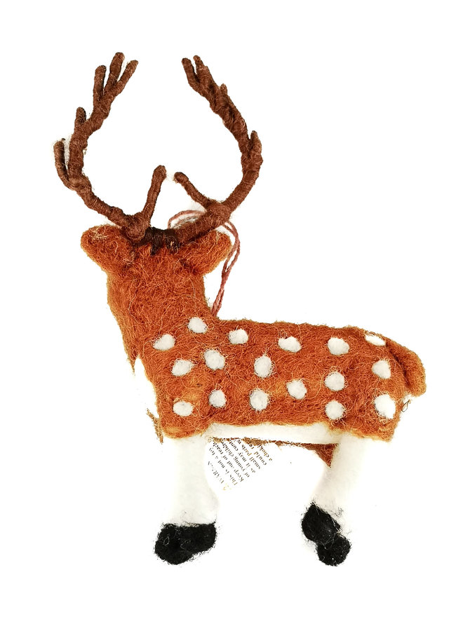 Stag filt Ornament 20