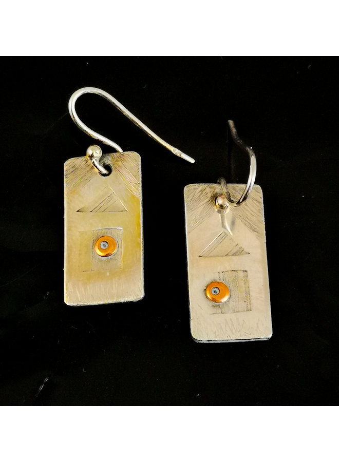 House  and garden drop earrings  03